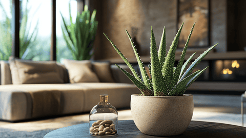Aloe Plant Air Purifier - Bird of Paradise
