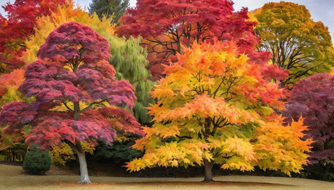 Best Trees for Colorful Fall Canopies - Bird of Paradise