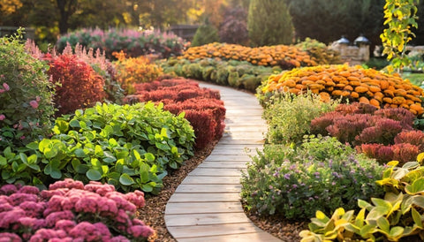 Creating a Fall Garden with Colorful Groundcovers - Bird of Paradise