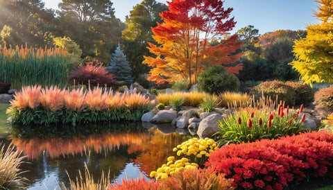 Creating a Fall Garden with Ornamental Cattails - Bird of Paradise