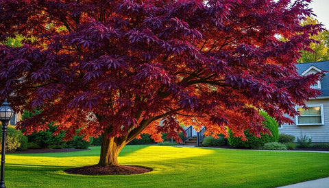 How to Add Fall Color with Autumn Purple Ash Trees - Bird of Paradise