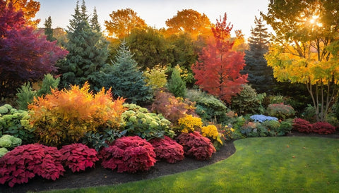 How to Add Fall Color with Native Shrubs - Bird of Paradise