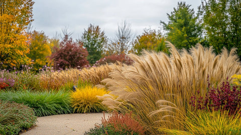 How to Add Fall Interest with Ornamental Grasses - Bird of Paradise