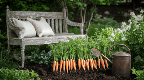 How to grow carrots in spring - Bird of Paradise
