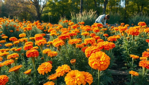 How to Grow Fall-Blooming Marigolds - Bird of Paradise