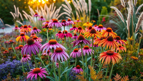 How to Use Coneflowers for Fall Color - Bird of Paradise