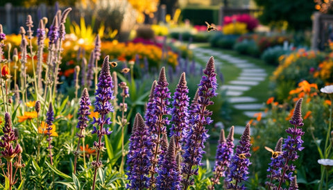 How to Use Fall-Blooming Sages in Your Garden - Bird of Paradise
