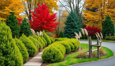 How to Use Juniper in Fall Landscaping - Bird of Paradise