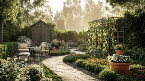 Spring gardening for fresh produce - Bird of Paradise