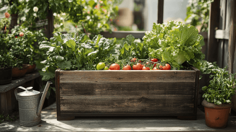 Spring gardening vegetables - Bird of Paradise