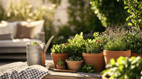 Spring gardening with zero waste - Bird of Paradise