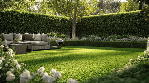 Spring lawn care planting grass seed for a perfect lawn - Bird of Paradise