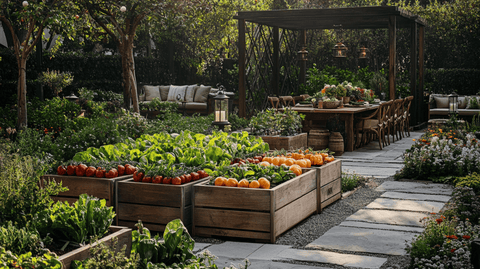 spring vegetable gardening - Bird of Paradise