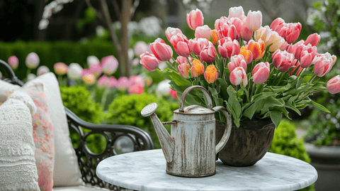 spring watering tips how to keep your garden - Bird of Paradise