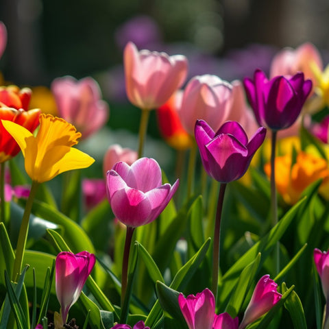 Spring's First Blooms: Celebrating Nature's Beauty. - Bird of Paradise