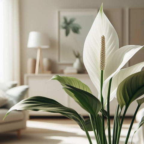 The Peace Lily's Journey from Tropical Rainforests to Your Living Room - Bird of Paradise