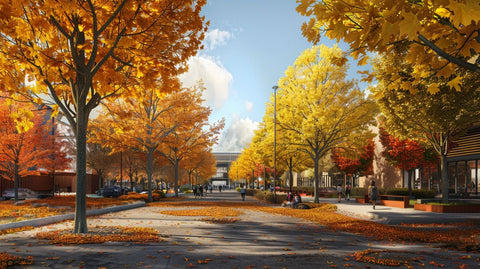 Top Trees for Urban Fall Landscapes - Bird of Paradise