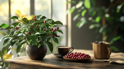 Wild Coffee Bean Plant - Bird of Paradise