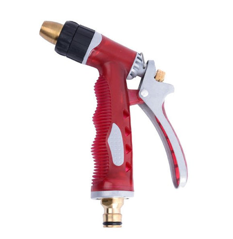 AquaBlast Elite: The Premium Aluminum Barrel Copper Hose Attachment - PlantologyUSA - red
