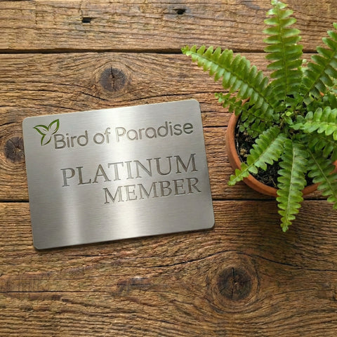 Bird of Paradise Platinum Membership